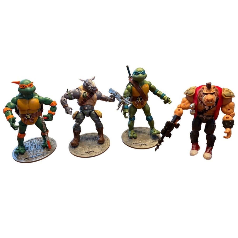 TMNT Teenage Mutant Ninja Turtles 2012 Playmates Action Figure Bebop Rocksteady
